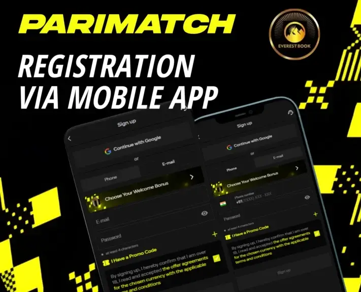 parimatch betting id Register